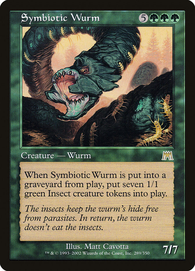 Symbiotic Wurm [Onslaught] | Game Master's Emporium (The New GME)