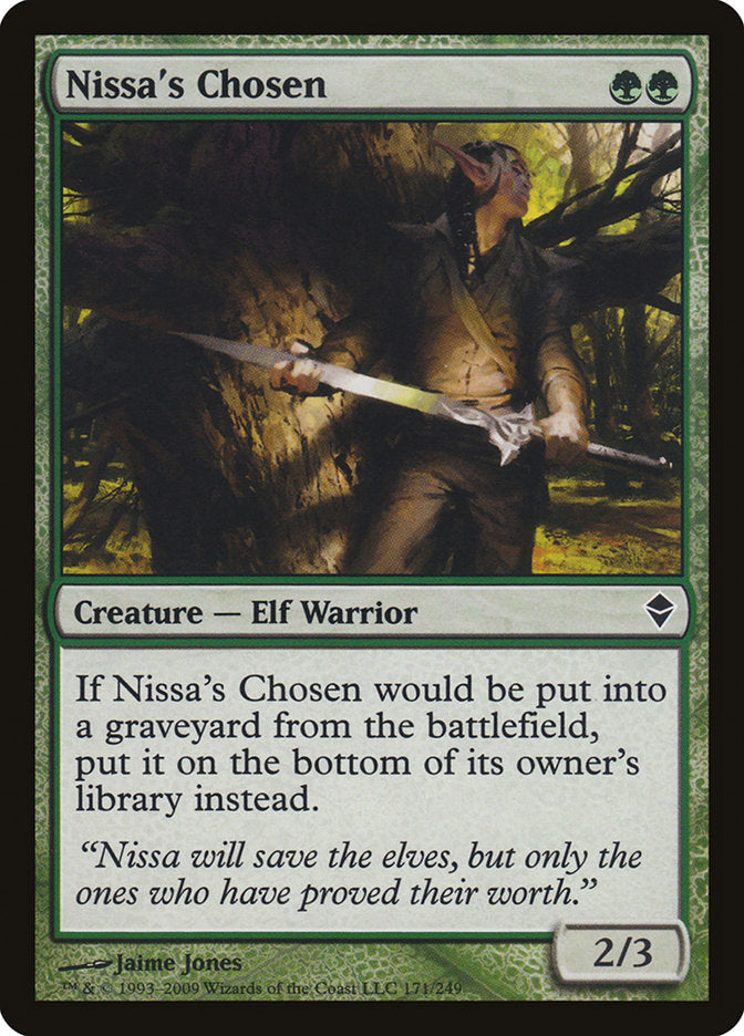 Nissa's Chosen [Zendikar] | Game Master's Emporium (The New GME)