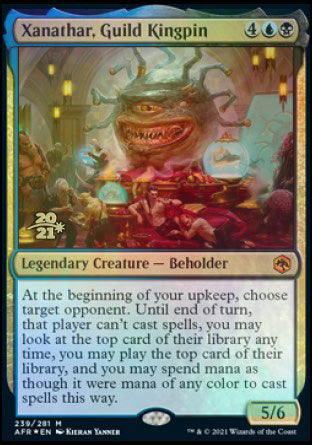Xanathar, Guild Kingpin [Dungeons & Dragons: Adventures in the Forgotten Realms Prerelease Promos] | Game Master's Emporium (The New GME)