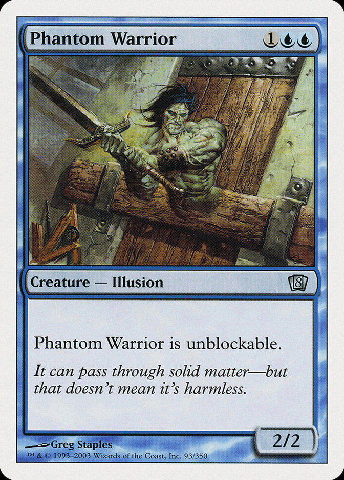 Phantom Warrior [Eighth Edition] | Game Master's Emporium (The New GME)