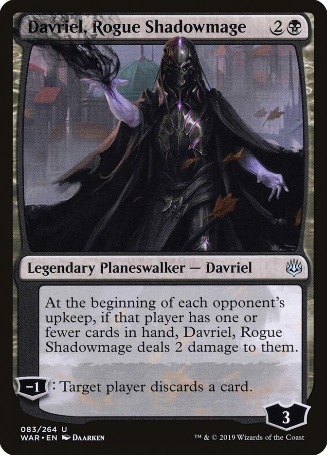 Davriel, Rogue Shadowmage [War of the Spark] | Game Master's Emporium (The New GME)