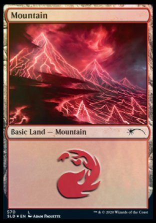Mountain (Lightning) (570) [Secret Lair Drop Promos] | Game Master's Emporium (The New GME)
