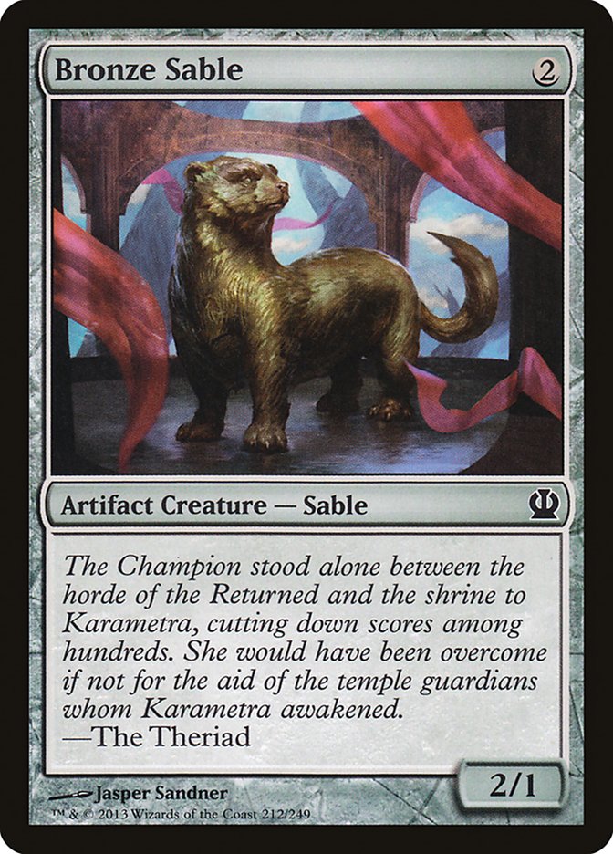 Bronze Sable [Theros] | Game Master's Emporium (The New GME)