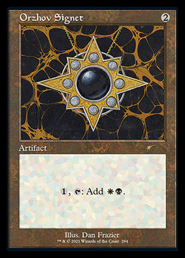Orzhov Signet (Retro) [Secret Lair Drop Series] | Game Master's Emporium (The New GME)