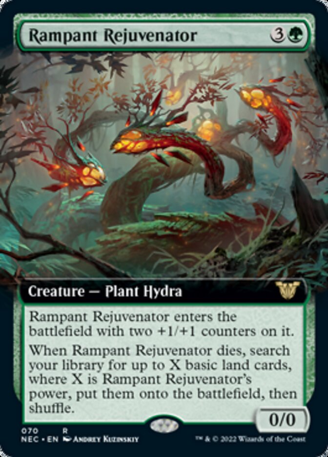 Rampant Rejuvenator (Extended Art) [Kamigawa: Neon Dynasty Commander] | Game Master's Emporium (The New GME)