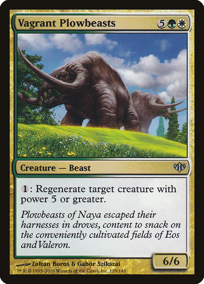 Vagrant Plowbeasts [Conflux] | Game Master's Emporium (The New GME)