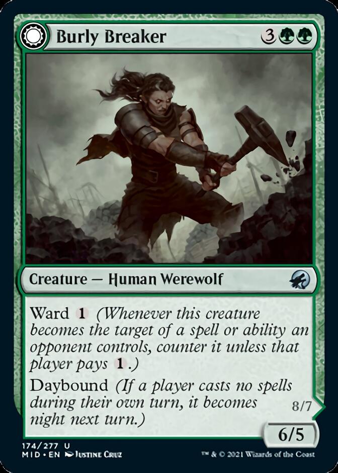 Burly Breaker // Dire-Strain Demolisher [Innistrad: Midnight Hunt] | Game Master's Emporium (The New GME)