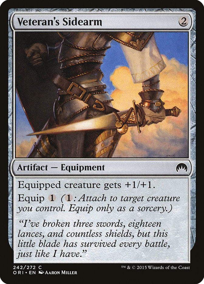Veteran's Sidearm [Magic Origins] | Game Master's Emporium (The New GME)