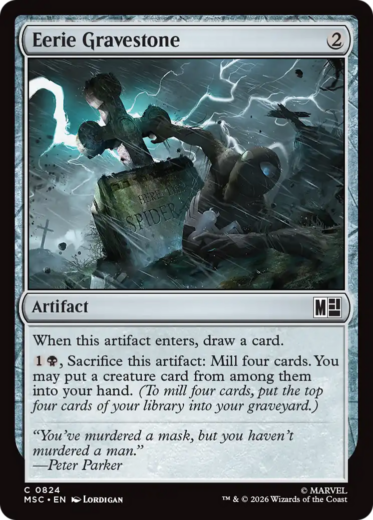 Eerie Gravestone [Marvel Super Heroes Commander] | Game Master's Emporium (The New GME)