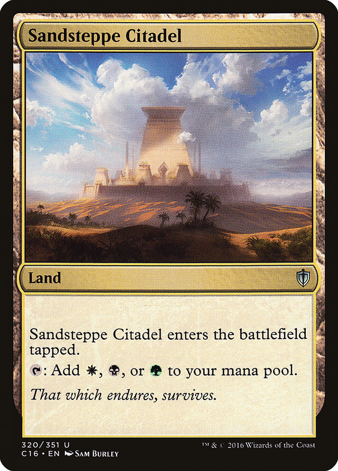 Sandsteppe Citadel [Commander 2016] | Game Master's Emporium (The New GME)