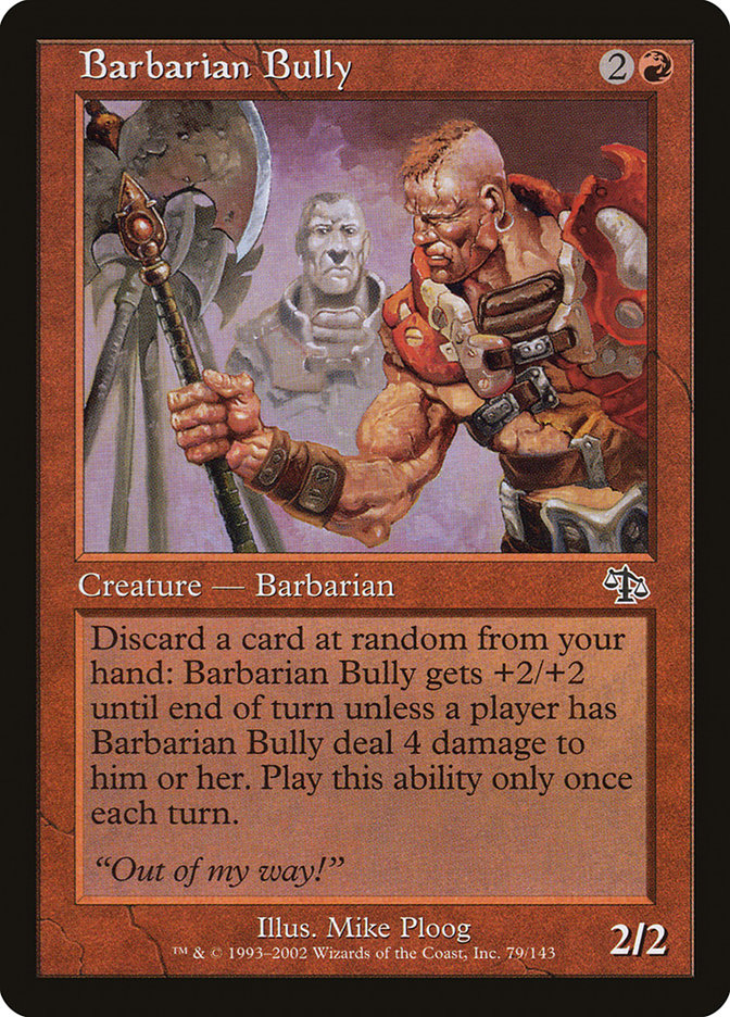 Barbarian Bully [Judgment] | Game Master's Emporium (The New GME)
