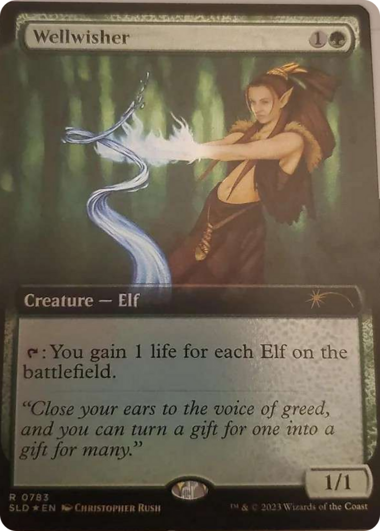 Wellwisher (Extended Art) [Secret Lair Drop Series] | Game Master's Emporium (The New GME)