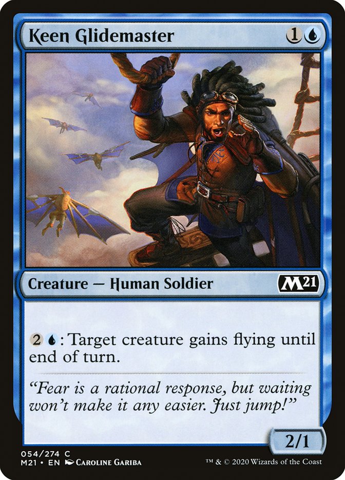 Keen Glidemaster [Core Set 2021] | Game Master's Emporium (The New GME)