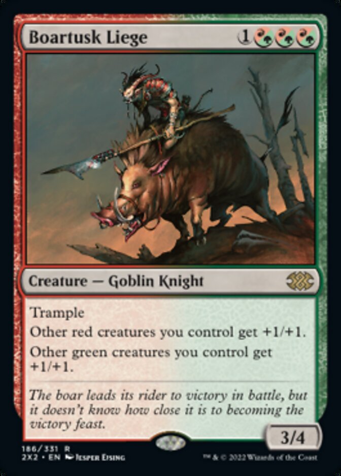 Boartusk Liege [Double Masters 2022] | Game Master's Emporium (The New GME)