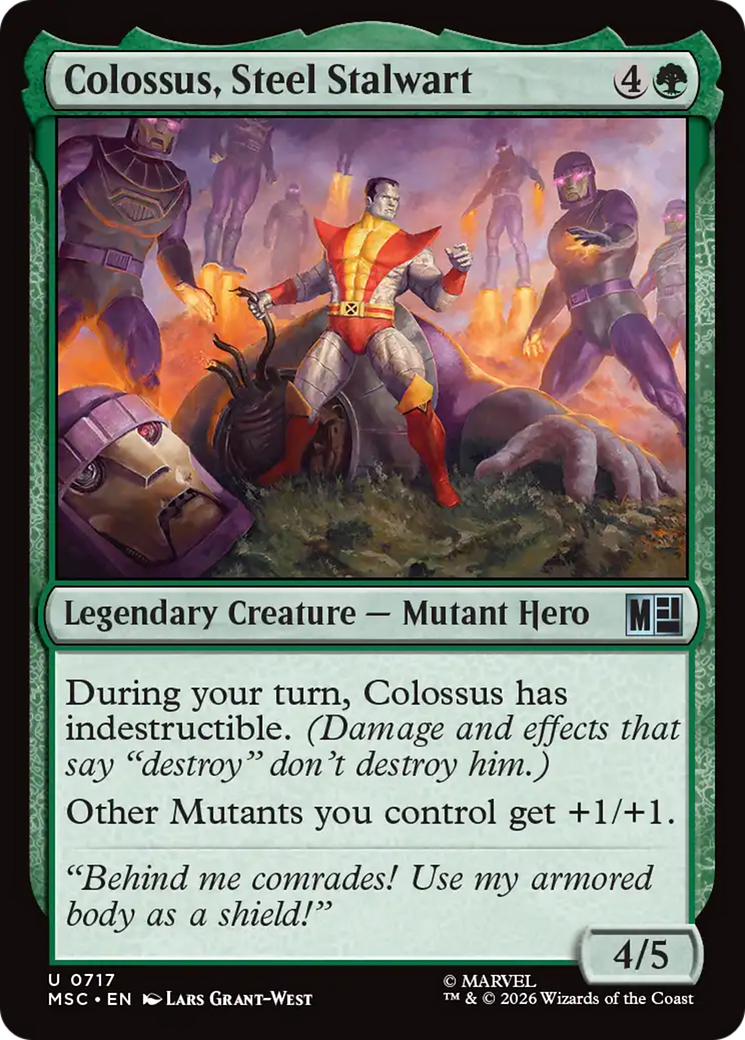 Colossus, Steel Stalwart [Marvel Super Heroes Commander] | Game Master's Emporium (The New GME)