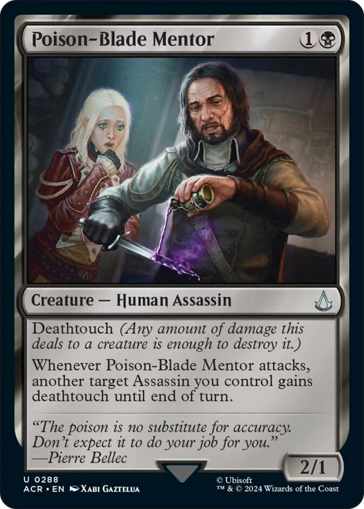 Poison-Blade Mentor [Assassin's Creed] | Game Master's Emporium (The New GME)