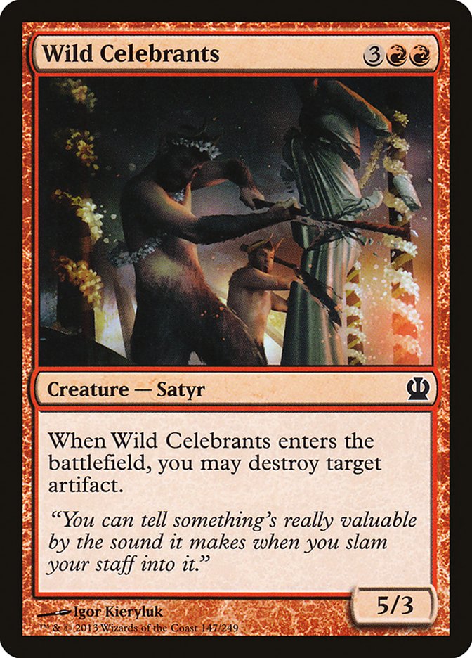 Wild Celebrants [Theros] | Game Master's Emporium (The New GME)