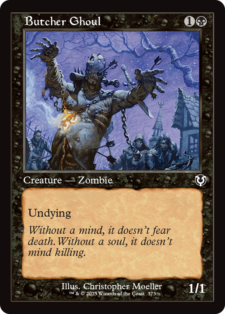 Butcher Ghoul (Retro Frame) [Innistrad Remastered] | Game Master's Emporium (The New GME)