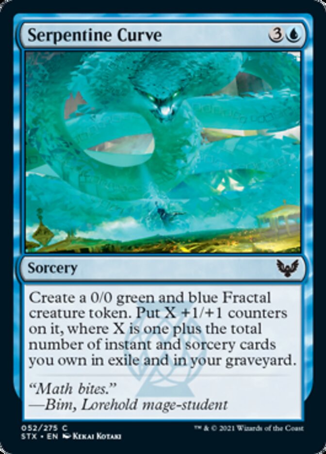 Serpentine Curve [Strixhaven: School of Mages] | Game Master's Emporium (The New GME)