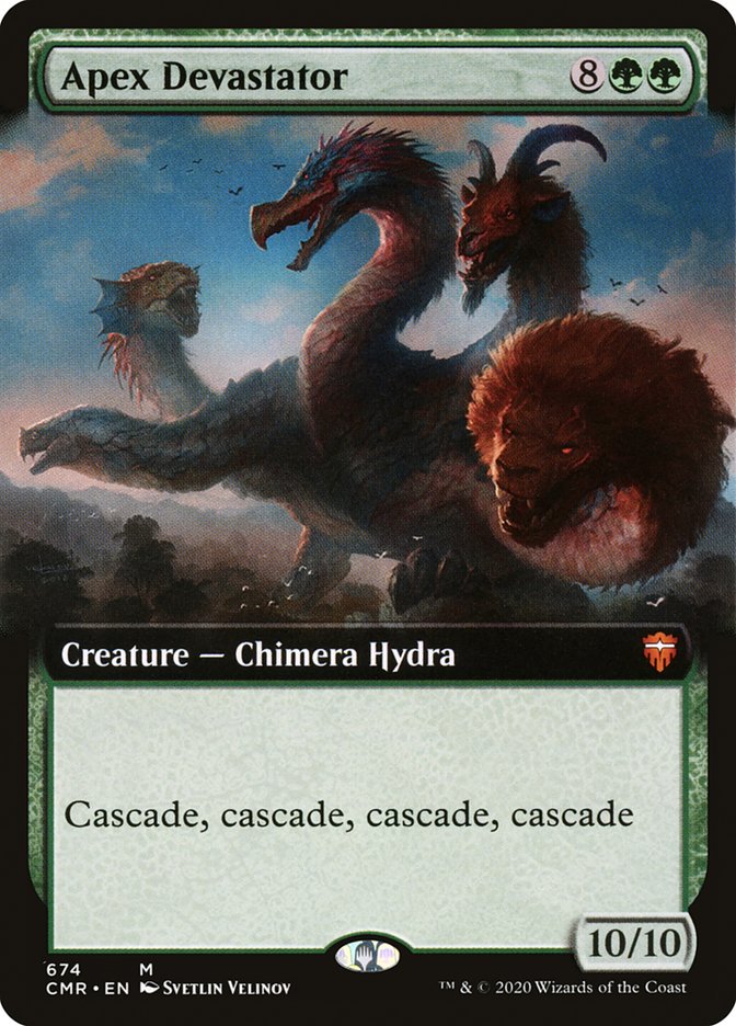 Apex Devastator (Extended Art) [Commander Legends] | Game Master's Emporium (The New GME)