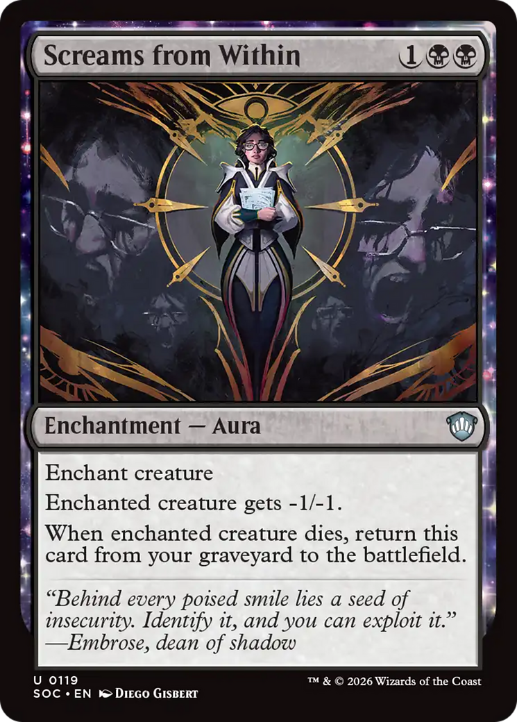 Screams from Within [Secrets of Strixhaven Commander] | Game Master's Emporium (The New GME)