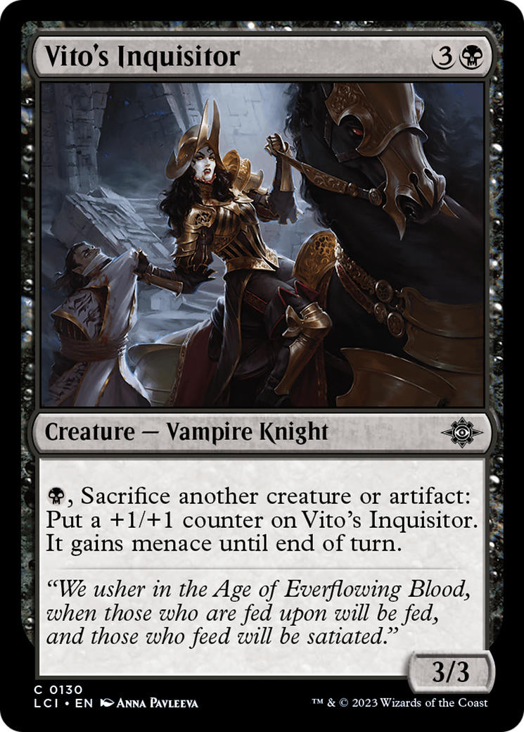 Vito's Inquisitor [The Lost Caverns of Ixalan] | Game Master's Emporium (The New GME)