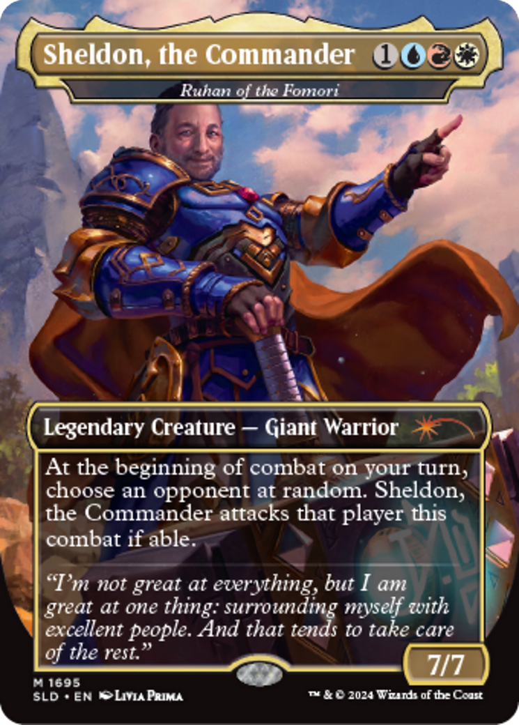 Ruhan of the Fomori - Sheldon, the Commander [Secret Lair: Sheldon's Spellbook] | Game Master's Emporium (The New GME)