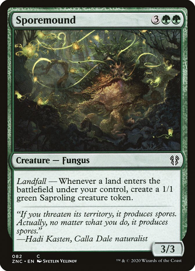 Sporemound [Zendikar Rising Commander] | Game Master's Emporium (The New GME)