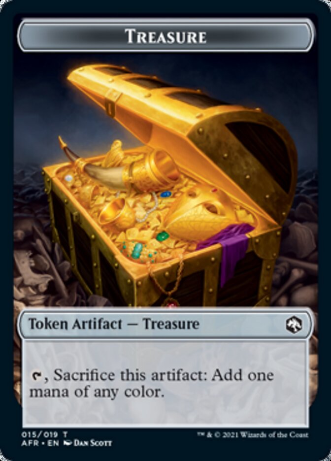 Treasure // Vecna Double-Sided Token [Dungeons & Dragons: Adventures in the Forgotten Realms Tokens] | Game Master's Emporium (The New GME)