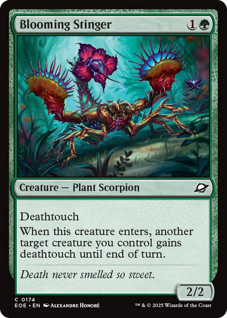 Blooming Stinger [Edge of Eternities] | Game Master's Emporium (The New GME)