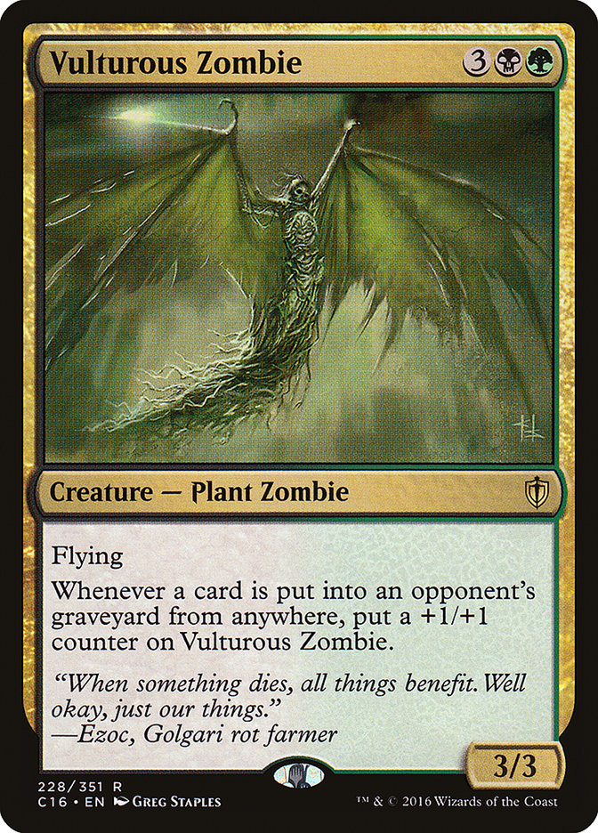 Vulturous Zombie [Commander 2016] | Game Master's Emporium (The New GME)