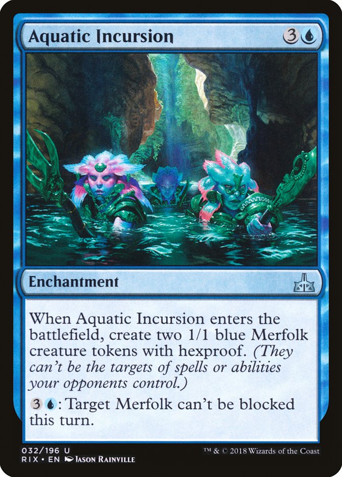 Aquatic Incursion [Rivals of Ixalan] | Game Master's Emporium (The New GME)