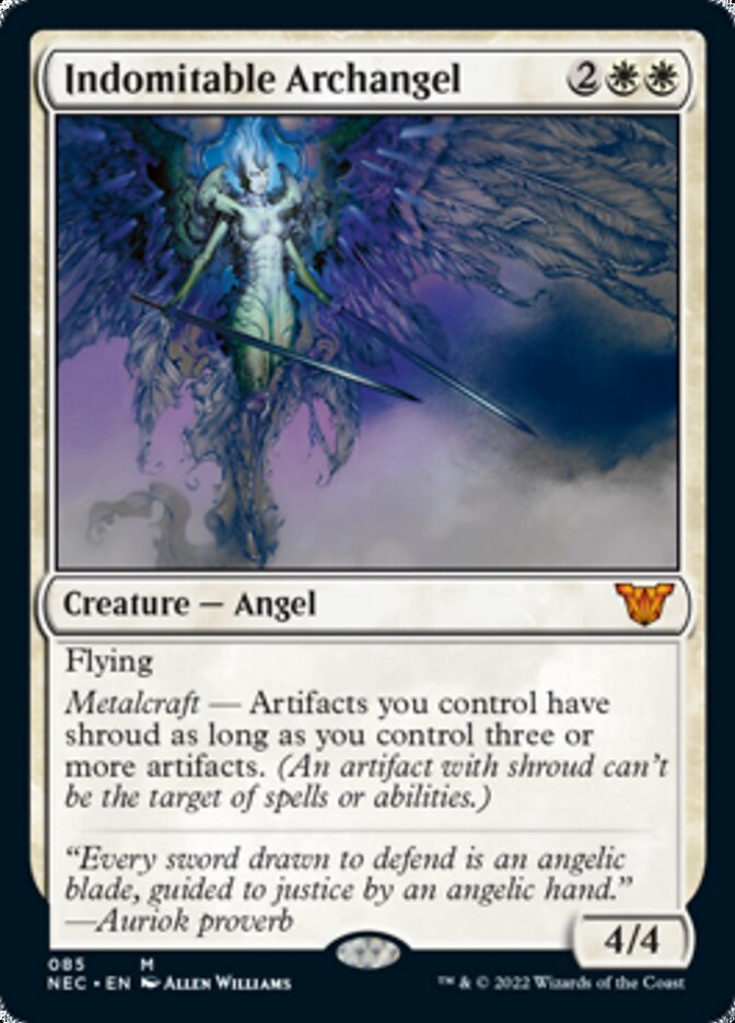 Indomitable Archangel [Kamigawa: Neon Dynasty Commander] | Game Master's Emporium (The New GME)