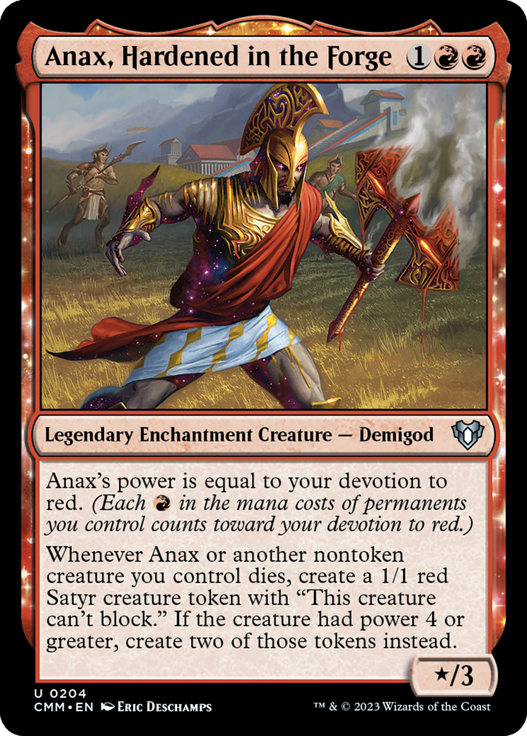 Anax, Hardened in the Forge [Commander Masters] | Game Master's Emporium (The New GME)
