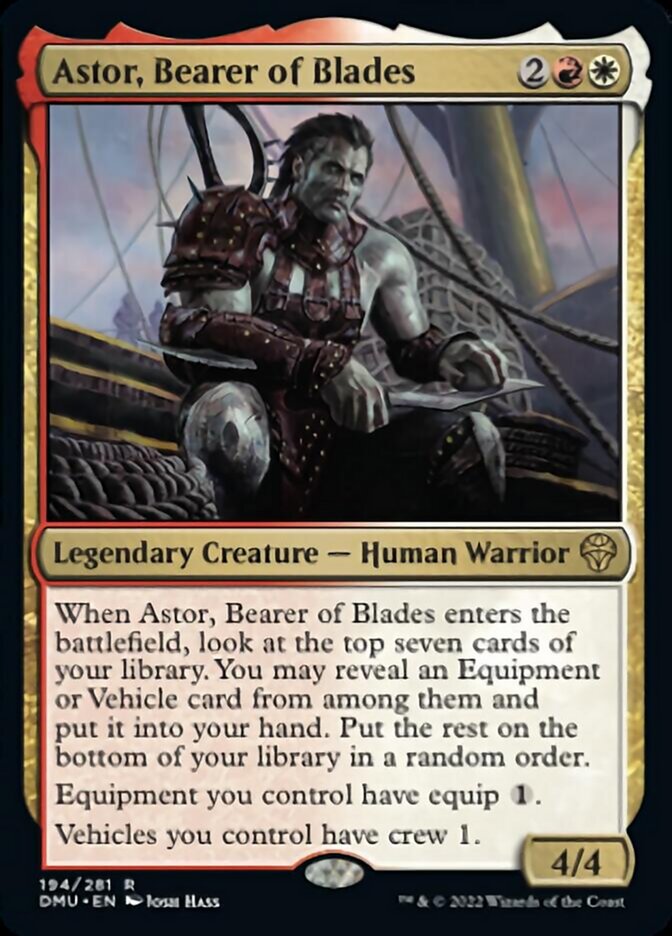 Astor, Bearer of Blades [Dominaria United] | Game Master's Emporium (The New GME)
