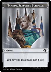 Tamiyo, Seasoned Scholar // Energy Reserve Double-Sided Token [Modern Horizons 3 Tokens] | Game Master's Emporium (The New GME)