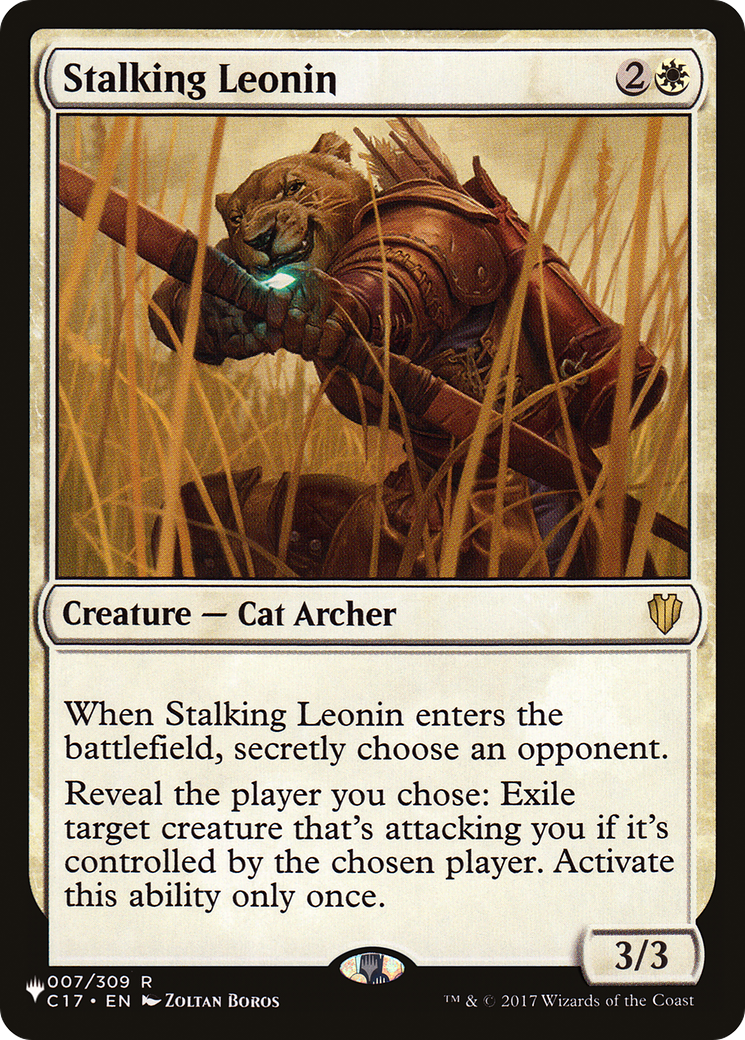 Stalking Leonin [The List] | Game Master's Emporium (The New GME)