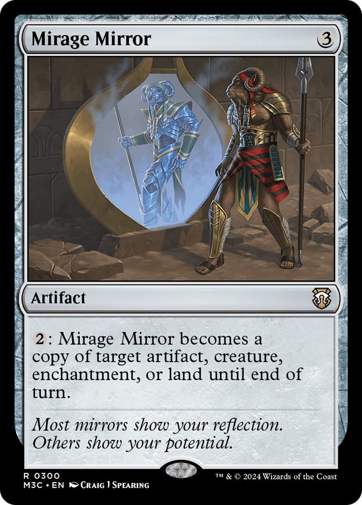 Mirage Mirror (Ripple Foil) [Modern Horizons 3 Commander] | Game Master's Emporium (The New GME)