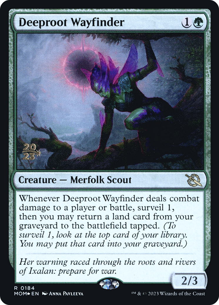 Deeproot Wayfinder [March of the Machine Prerelease Promos] | Game Master's Emporium (The New GME)