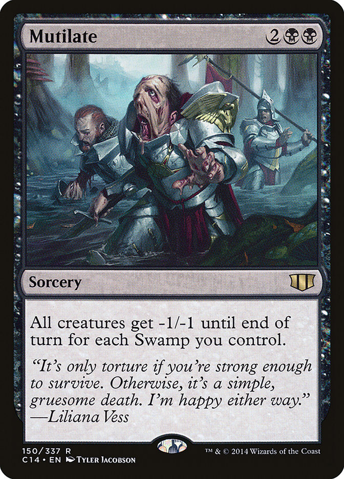 Mutilate [Commander 2014] | Game Master's Emporium (The New GME)