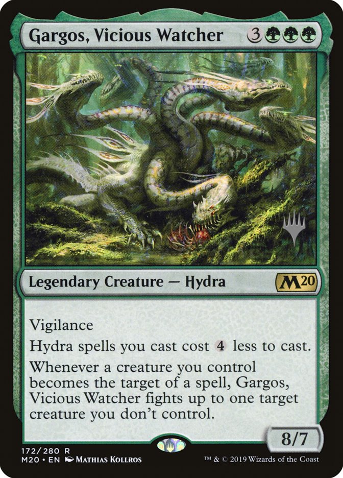 Gargos, Vicious Watcher (Promo Pack) [Core Set 2020 Promos] | Game Master's Emporium (The New GME)