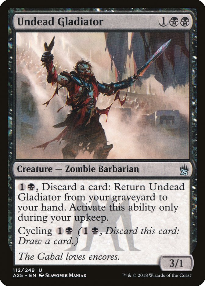 Undead Gladiator [Masters 25] | Game Master's Emporium (The New GME)