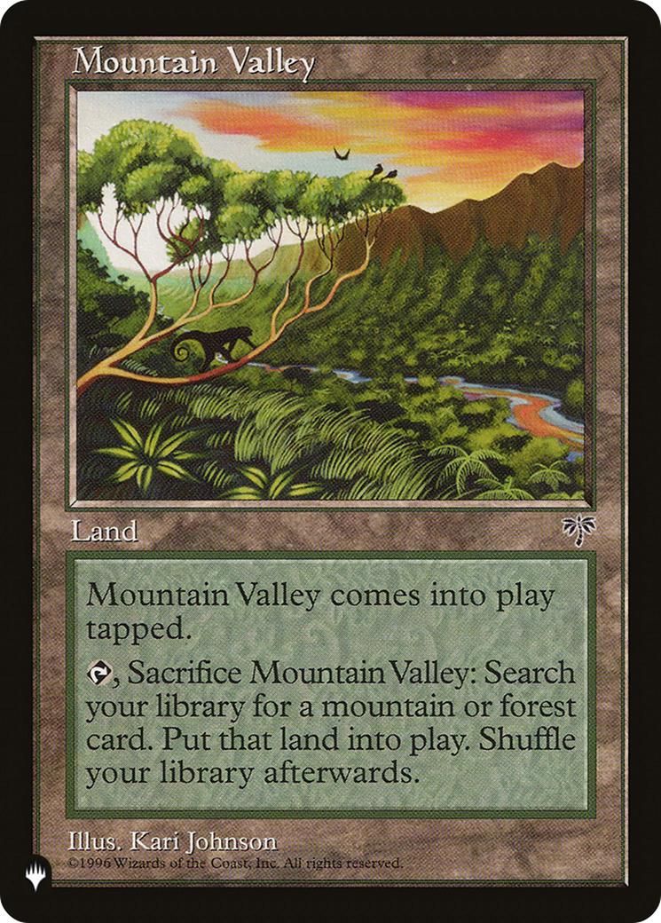 Mountain Valley [The List] | Game Master's Emporium (The New GME)