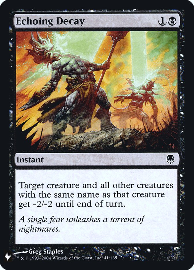 Echoing Decay [Mystery Booster] | Game Master's Emporium (The New GME)