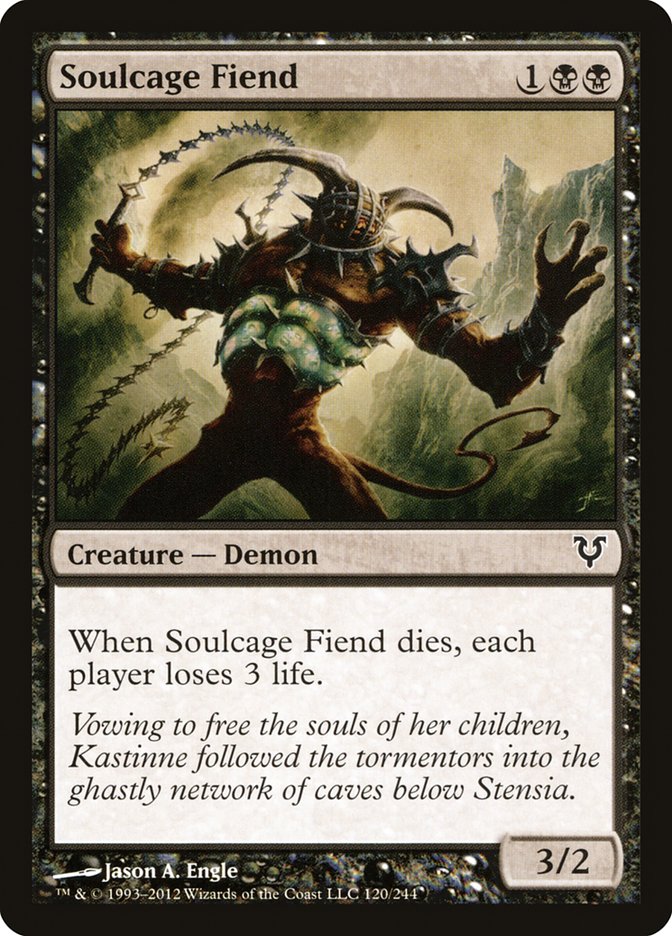 Soulcage Fiend [Avacyn Restored] | Game Master's Emporium (The New GME)