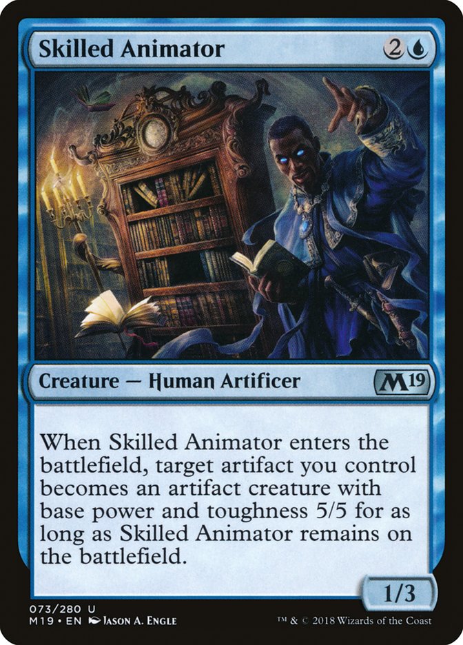 Skilled Animator [Core Set 2019] | Game Master's Emporium (The New GME)