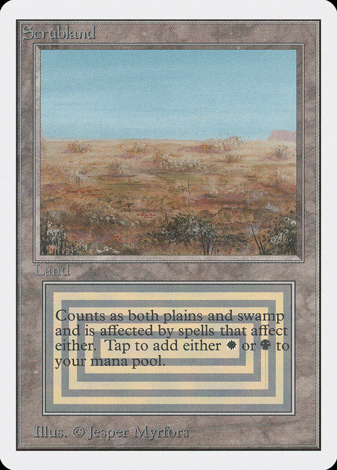 Scrubland [Unlimited Edition] | Game Master's Emporium (The New GME)