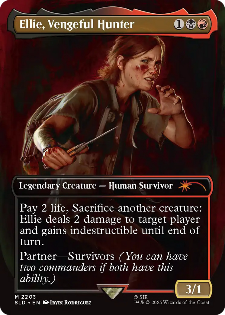 Ellie, Vengeful Hunter [Secret Lair Drop Series] | Game Master's Emporium (The New GME)