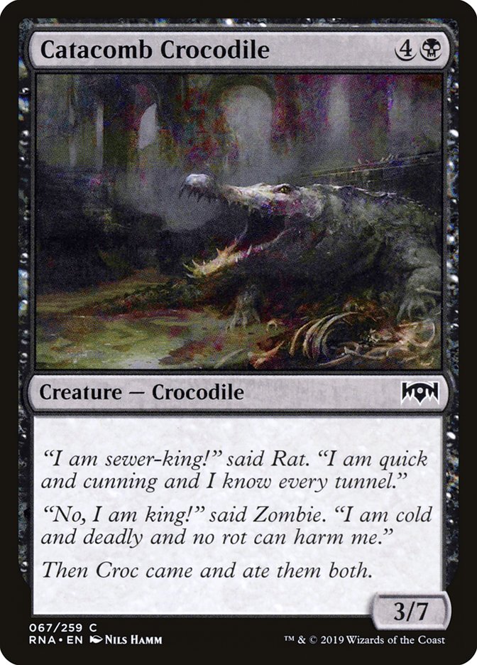 Catacomb Crocodile [Ravnica Allegiance] | Game Master's Emporium (The New GME)