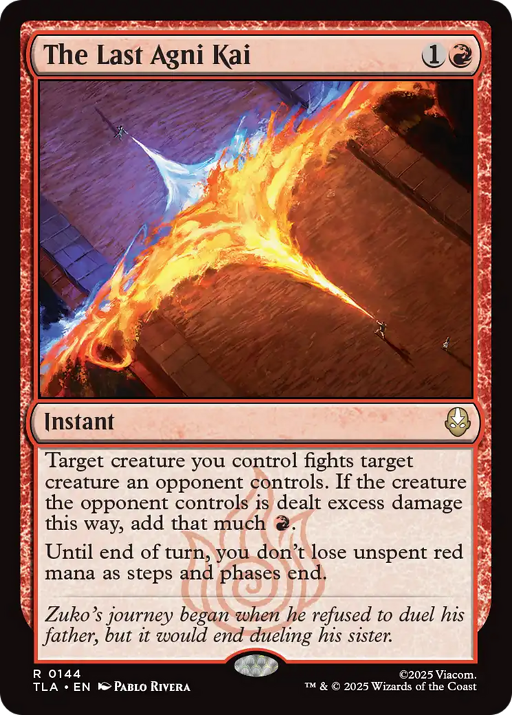 The Last Agni Kai [Avatar: The Last Airbender] | Game Master's Emporium (The New GME)